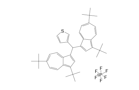 BIS-(3,6-DI-TERT.-BUTYL-1-AZULENYL)-(3-THIENYL)-METHYLIUM-HEXAFLUOROPHOSPHATE