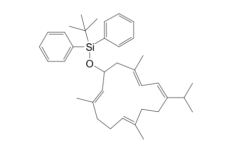 6-tert-Butyldiphenylsiloxy-1E,3E,7E,11E-1,3,7,11-cembratetraene