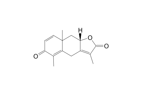 3-Oxo-8,beta,H-eudesma-1,4,7(11)-trien-8,12-olide