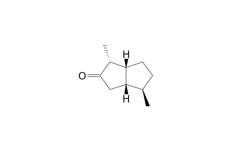 EXO-2-METHYL-ENDO-6-METHYL-CIS-BICYCLO-[3.3.0]-OCTAN-7-ON