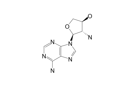 9-(2'-AMINO-2'-DEOXY-ALPHA-L-THREO-FURANOSYL)-ADENINE