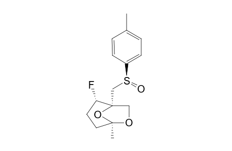 (1R,2S,5R)-2-[[(4-METHYLPHENYL)-SULFINYL]-METHYL]-2-FLUORO-5-METHYL-6,8-DIOXABICYCLO-[3.2.1]-OCTANE