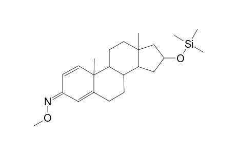 ANDROSTA-1,4-DIENE-16.BETA.-OL-3-ONE(3-O-METHYLOXIME-16.BETA.-TRIMETHYLSILYL ETHER)