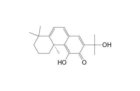 3(4bH)-Phenanthrenone, 5,6,7,8-tetrahydro-4-hydroxy-2-(1-hydroxy-1-methylethyl)-4b,8,8-trimethyl-, (S)-