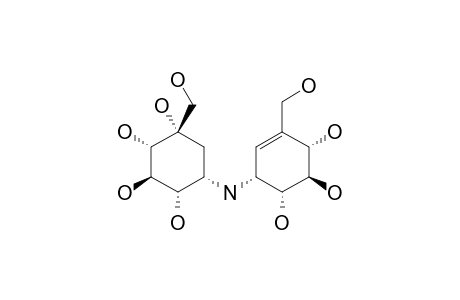 N-[(1S,2S)-(2,4/3)-2,3,4-TRIHYDROXY-5-(HYDROXYMETHYL)-5-CYCLOHEXENYL)-VALIOLAMINE;VALIDOXYAMINE-G