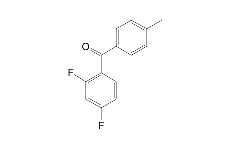 2,4-DIFLUORO-4'-METHYL-BENZOPHENONE