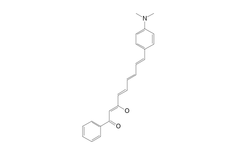 1-PHENYL-9-(4-DIMETHYLAMINOPHENYL)-NONA-4,6,8-TRIENE-1,3-DIONE