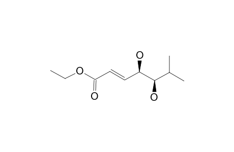 ETHYL-(4R,5R,E)-4,5-DIHYDROXY-6-METHYLHEPT-2-ENOATE