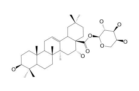 28-O-ARABINOPYRANOSYL-ECHINOCYSTIC-ACID-ESTER