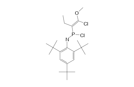 Z-1-METHOXY-1-CHLOROBUTEN-2-YLPHOSPHONOUS_ACID_2,4,6-TRI-TERT.-BUTYLANILIDE_CHLORIDE