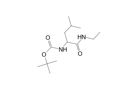 tert-butyl 1-[(ethylamino)carbonyl]-3-methylbutylcarbamate