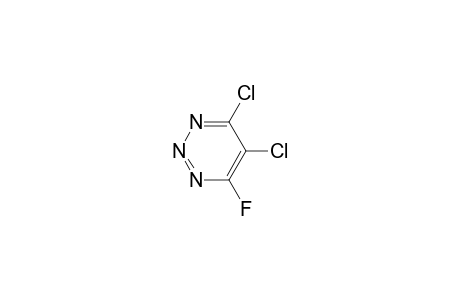 4,5-bis(chloranyl)-6-fluoranyl-1,2,3-triazine