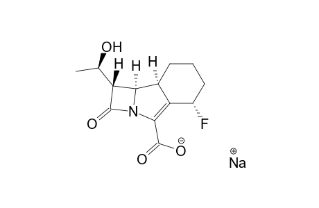 Sodium (4S,8S,9R,10S)-4-Fluoro-10-[(R)-1-hydrxyethyl]-11-oxo-1-azatricyclo[7.2.0.0(3,8)]undec-2-ene-2-carboxylate