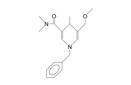 N-Benzyl-5-dimethylcarbamoyl-3-methoxymethyl-4(R)-methyl-1,4-dihydro-pyridine