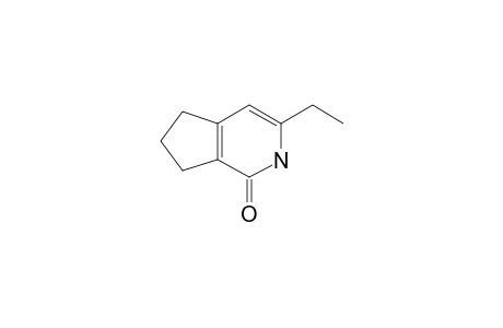 3-Ethyl-2,5,6,7-tetrahydro-2-pyrindin-1-one