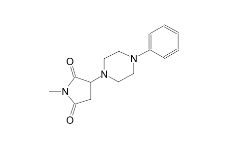 1-methyl-3-(4-phenyl-1-piperazinyl)-2,5-pyrrolidinedione