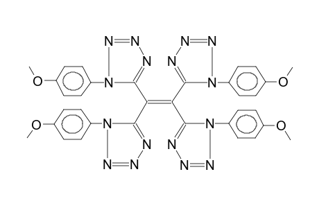 1,1,2,2-TETRA[1-(4-METHOXYPHENYL)-5-TETRAZOLYL]ETHENE