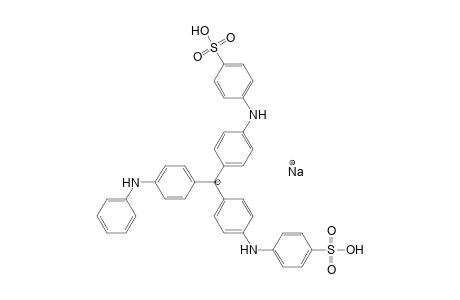 Methylium, [4-(phenylamino)phenyl]bis[4-[(4-sulfophenyl)amino]phenyl]-,sodium salt