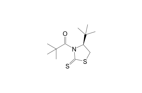 1-[(4S)-4-tert-butyl-2-sulfanylidene-1,3-thiazolidin-3-yl]-2,2-dimethyl-propan-1-one