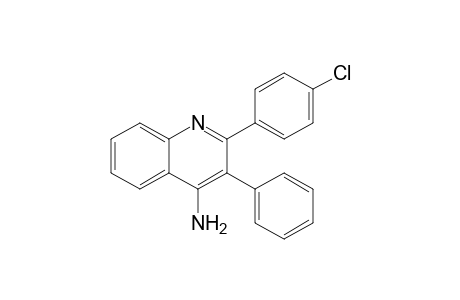 4-Amino-2-(4-chlorophenyl)-3-phenylquinoline