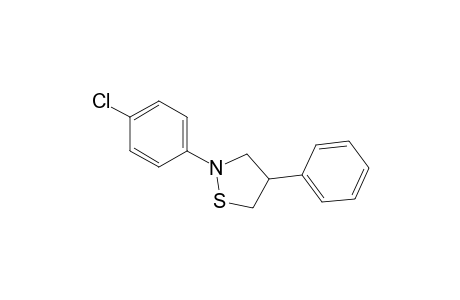 Isothiazolidine, 2-(4-chlorophenyl)-4-phenyl-