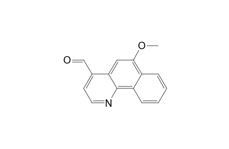 6-Methoxy-4-benzo[h]quinolinecarboxaldehyde