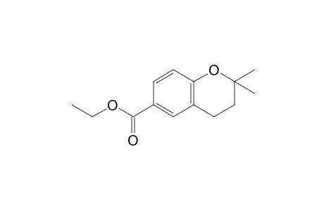 2,2-dimethyl-6-chromancarboxylic acid, ethyl ester