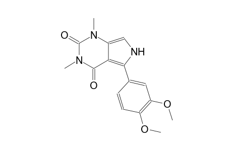 1H-pyrrolo[3,4-d]pyrimidine-2,4(3H,6H)-dione, 5-(3,4-dimethoxyphenyl)-1,3-dimethyl-