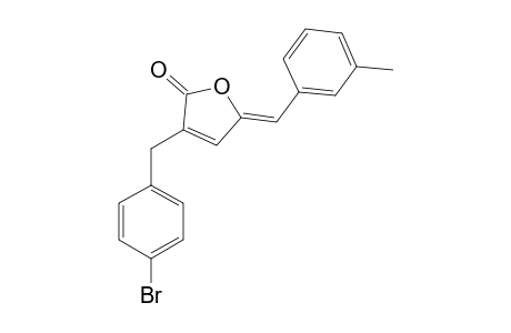 5-(Z)-3-(4-BROMOBENZYL)-5-(3-METHYLBENZYLIDENE)-FURAN-2(5H)-ONE