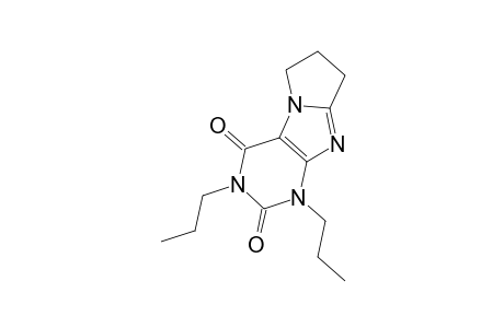 1,3-DIPROPYL-7,8-DIHYDRO-1H,3H,6H-PYRROLO-[2,1-F]-PURIN-2,4-DIONE