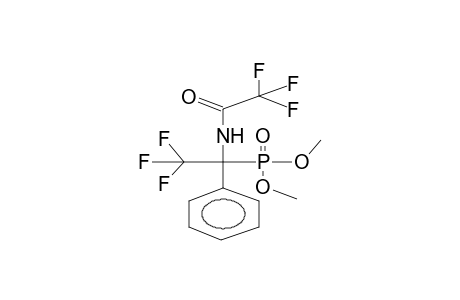 O,O-DIMETHYL-ALPHA-TRIFLUOROACETYLAMINO-ALPHA-TRIFLUOROMETHYLBENZYLPHOSPHONATE