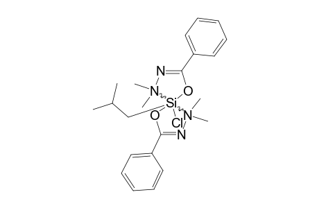 CHLORO-BIS-[N'-(DIMETHYLAMINO)-BENZIMIDATO-N,O]-ISOBUTYL-SILICON-(IV)