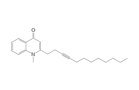 1-METHYL-2-(3'-DODECYNYL)-4-(1H)-QUINOLONE