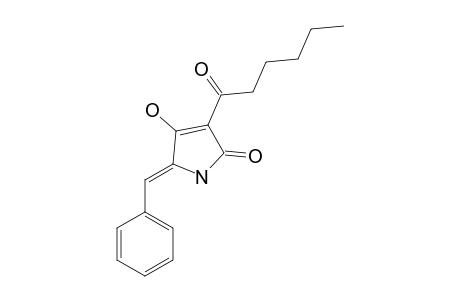 5-BENZYLIDENE-3-HEXANOYLTETRAMIC-ACID