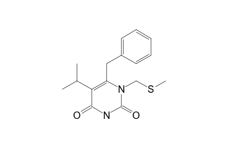 6-BENZYL-5-ISOPROPYL-1-[(METHYLTHIO)-METHYL]-URACIL