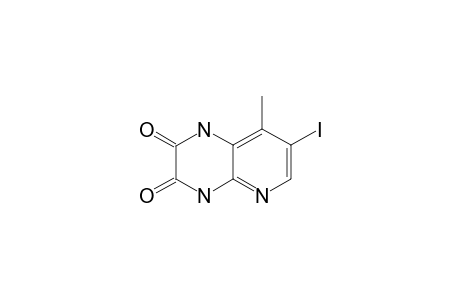 7-IODO-8-METHYL-1,4-DIHYDRO-PYRIDO-[2,3-B]-PYRAZINE-2,3-DIONE