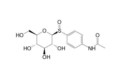 4'-[(beta-D-glucopyranosyl)sulfinyl]acetanilide