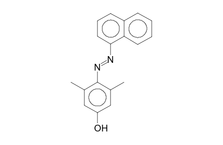 Phenol, 3,5-dimethyl-4-(1-naphthalenylazo)-