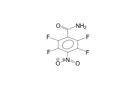 4-NITROTETRAFLUOROBENZOIC ACID, AMIDE