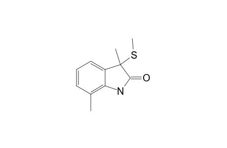 3,7-DIMETHYL-3-METHYLTHIOOXINDOL