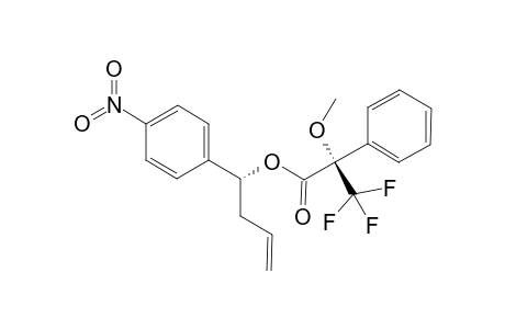 (R)-1-(4-NITROPHENYL)-3-BUTEN-1-[(R)-3,3,3-TRIFLUORO-2-METHOXY-2-PHENYLPROPANOIC-ACID]-ESTER