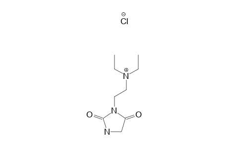 3-DIETHYLAMINOETHYL-HYDANTOIN-HYDROCHLORIDE