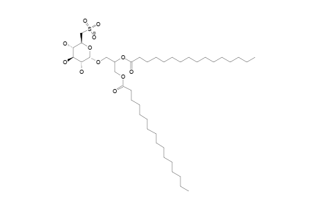 1,2-DI-O-PALMITOYL-3-O-(6-SULFO-ALPHA-QUINOVOPYRANOSYL)-GLYCEROL