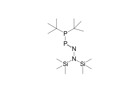 2-[[bis(trimethylsilyl)hydrazono]phosphanyl-tert-butyl-phosphanyl]-2-methyl-propane