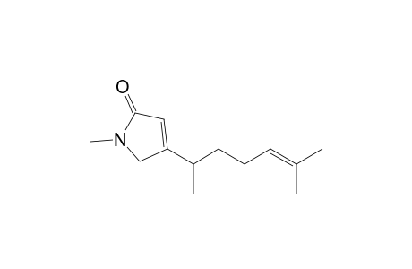 1-Methyl-3-(6-methylhept-5-en-2-yl)-2H-pyrrol-5-one