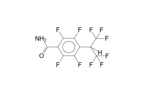 4-ALPHA-HYDROHEXAFLUOROISOPROPYLTETRAFLUOROBENZAMIDE