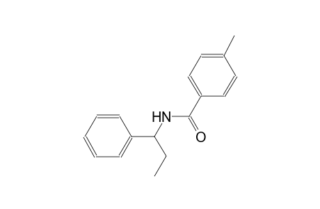 4-methyl-N-(1-phenylpropyl)benzamide