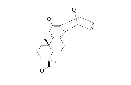 [6AR-(1-ALPHA,4-ALPHA,6A-BETA,7-ALPHA,10A-ALPHA)]-1,4-EPOXY-12-METHOXY-7-METHOXYMETHYL-7,10A-DIMETHYL-1,4,5,6,6A,7,8,9,10,10A-DECAHYDROCHRYSENE