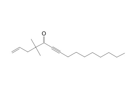 4,4-DIMETHYL-1-PENTADECEN-6-YN-5-ONE