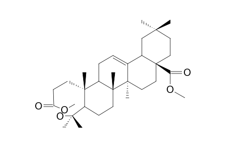 DIMETHYL_3,4-SECO-OLEAN-12-EN-4-OL-3,28-DIOATE